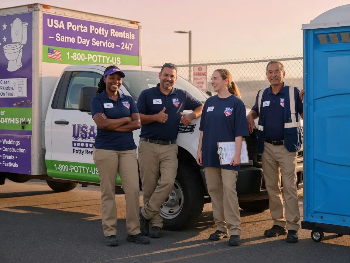 Porta Potty Rental company in Elgin, TX